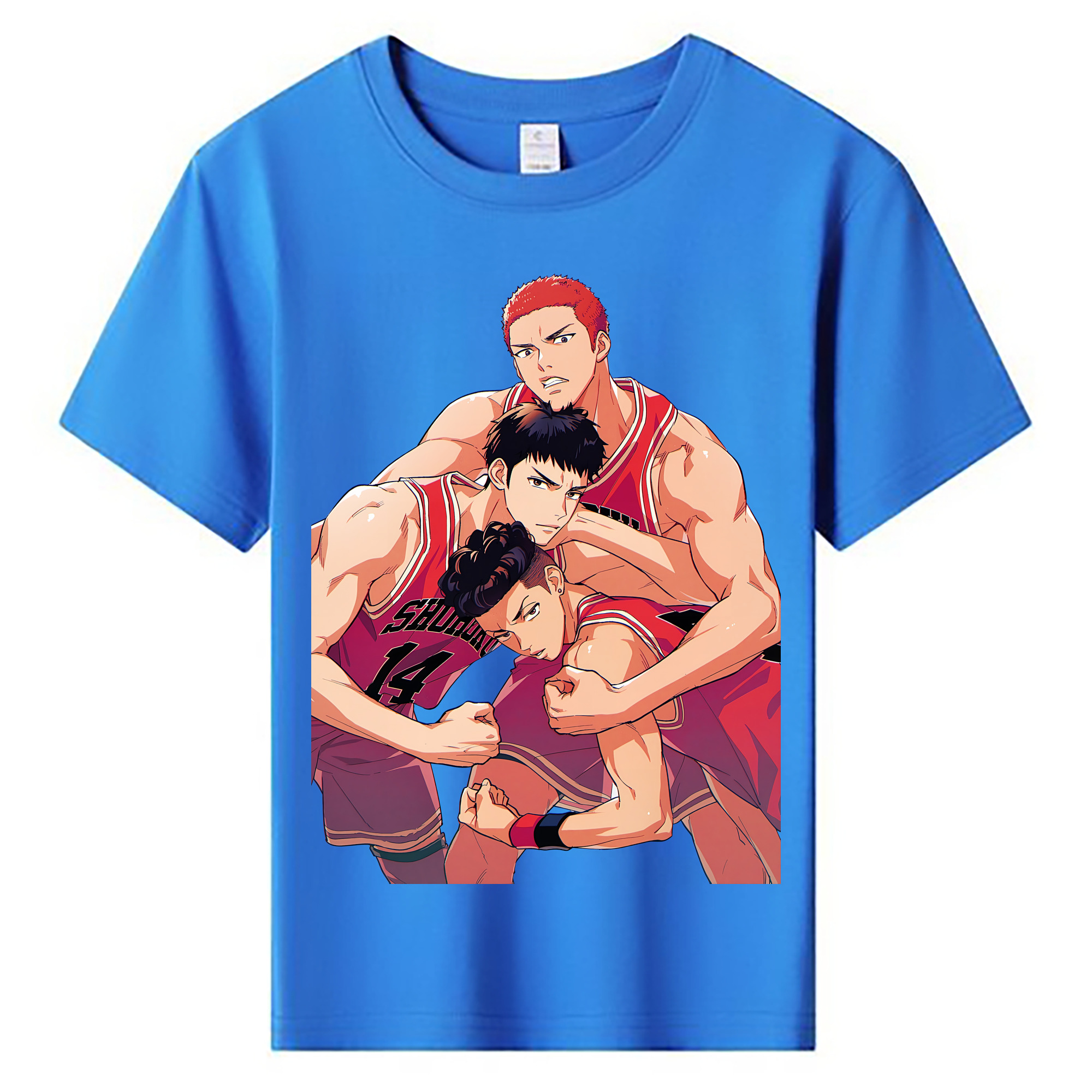 （画像用） SLAM DUNK／スラムダンク 綿100％キッズTシャツ（フロントプリント）
